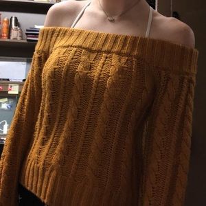 Forever 21 off the shoulder sweater
